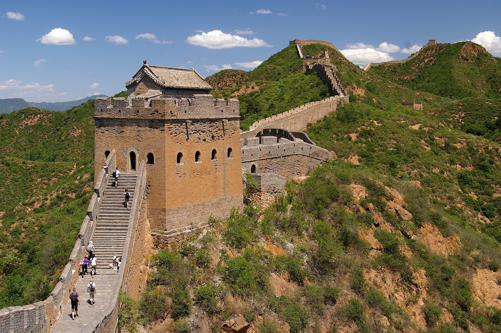 Photo: Jakub Hałun / CC BY-SA 3.0 China — The Great Wall (Jinshanling)