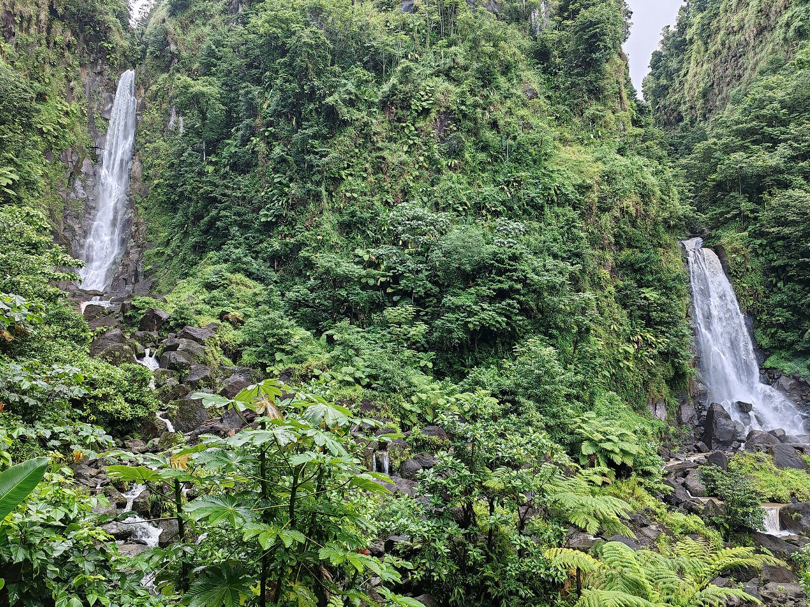 Photo: Pabernosmatao / CC0 Dominica — Trafalgar Falls