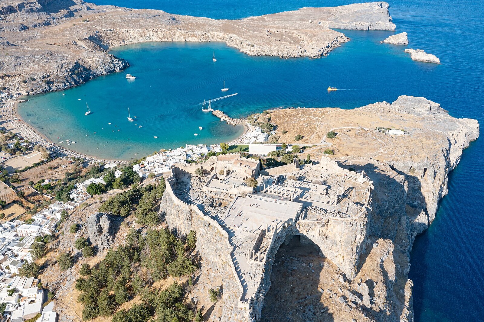 Photo: dronepicr / CC BY 2.0 Rhodes — Lindos